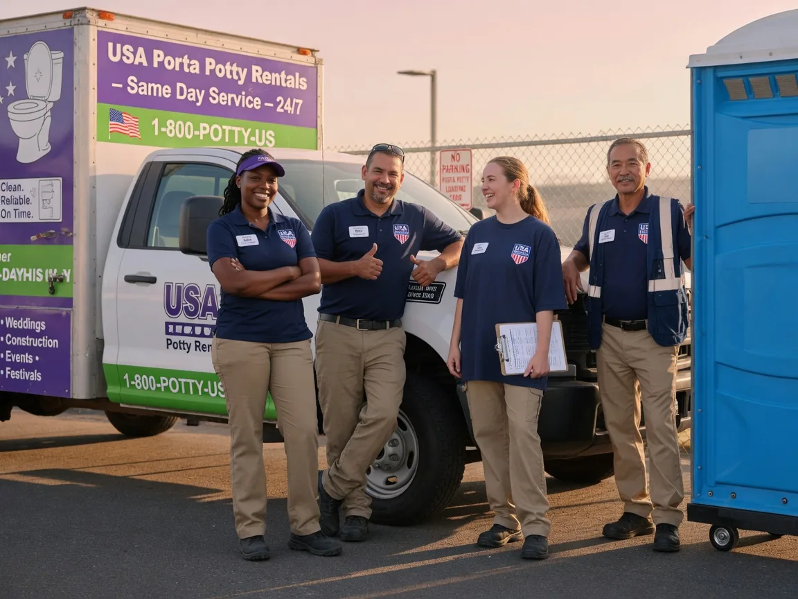 Porta Potty Rental company in Glendale, CA